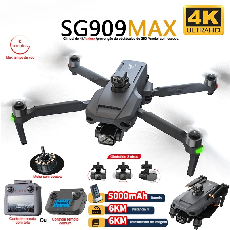 Drone Photogrammetry - ZLL SG909 SG909MAX Drone profesional, Drone