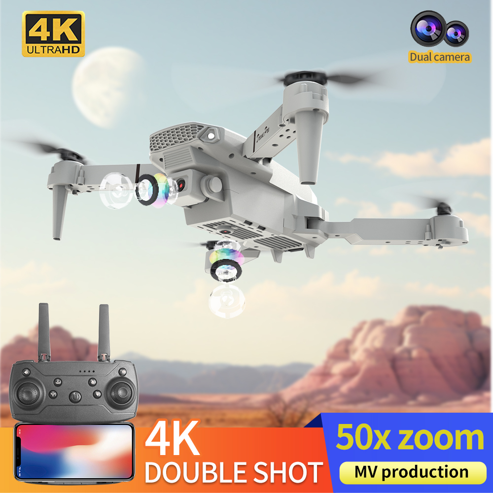2026 BARU E88 Drone Profesiona - Drone Aerial Photography ulasan dan harga