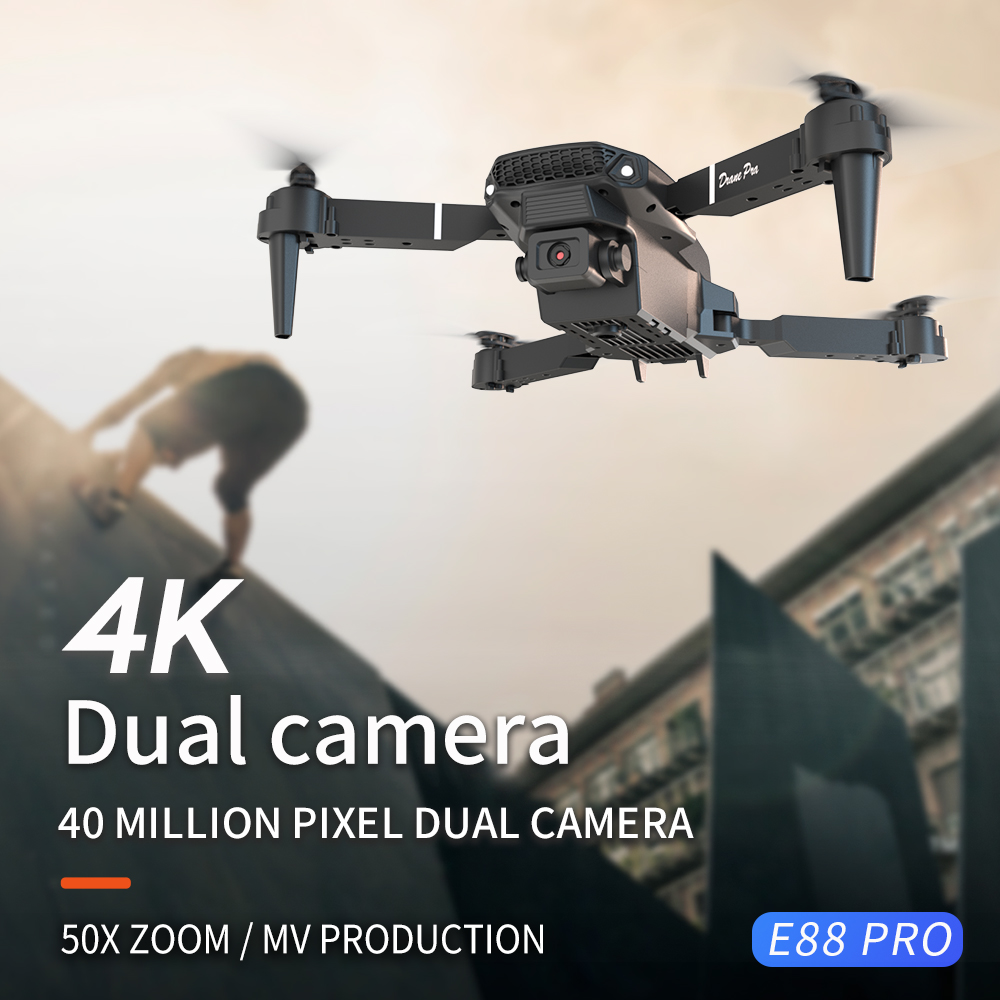 2026 BARU E88 Drone Profesiona - Drone Aerial Photography ulasan dan harga