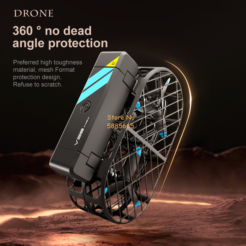 Kamera HD 8K 360 °   Perlindun - Drone Aerial Photography ulasan dan harga