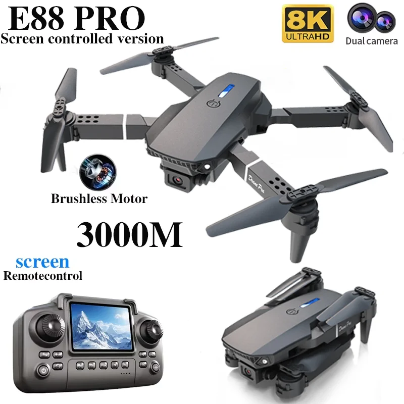 Drone Profesional E88 PRO deng - Drone Photogrammetry ulasan dan harga