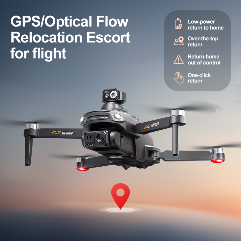 Drone RG800 MAX GPS Profesiona - Drone Aerial Photography ulasan dan harga