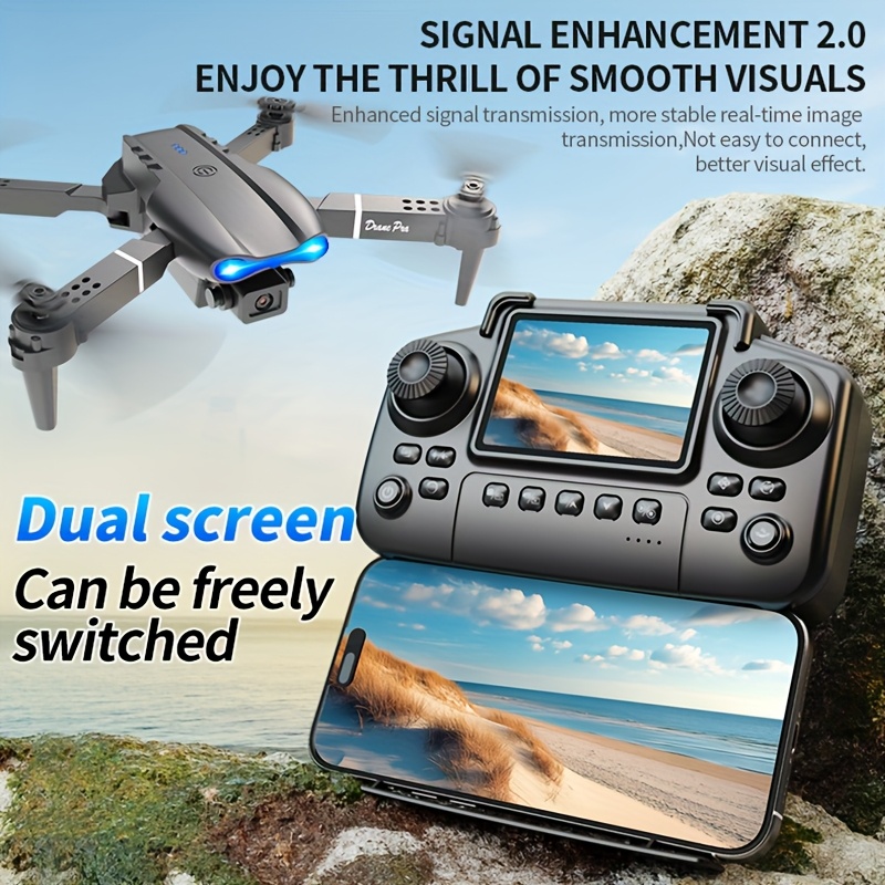 Drone Lipat E99 PRO MAX Terbar - Drone Aerial Photography ulasan dan harga