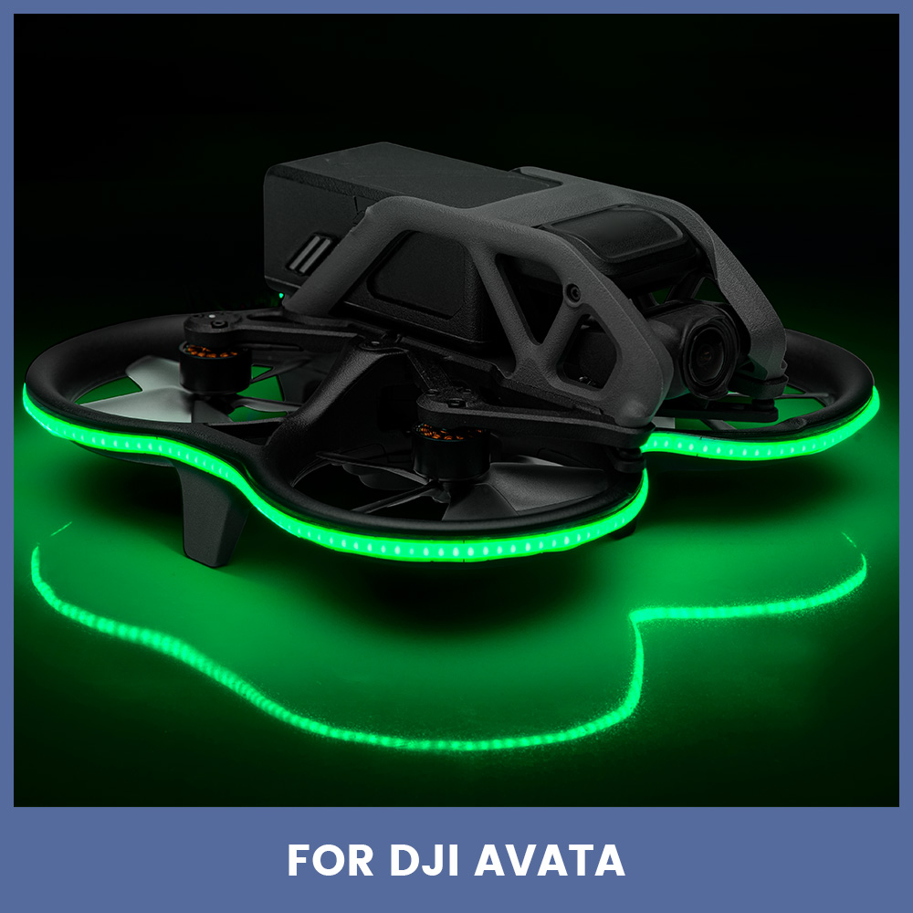 RC LED Light Strips for DJI Av - Drone Lidar ulasan dan harga