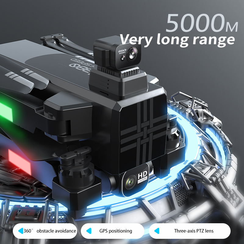 Drone A380 4K HD Tiga Sumbu An - Drone Aerial Photography ulasan dan harga