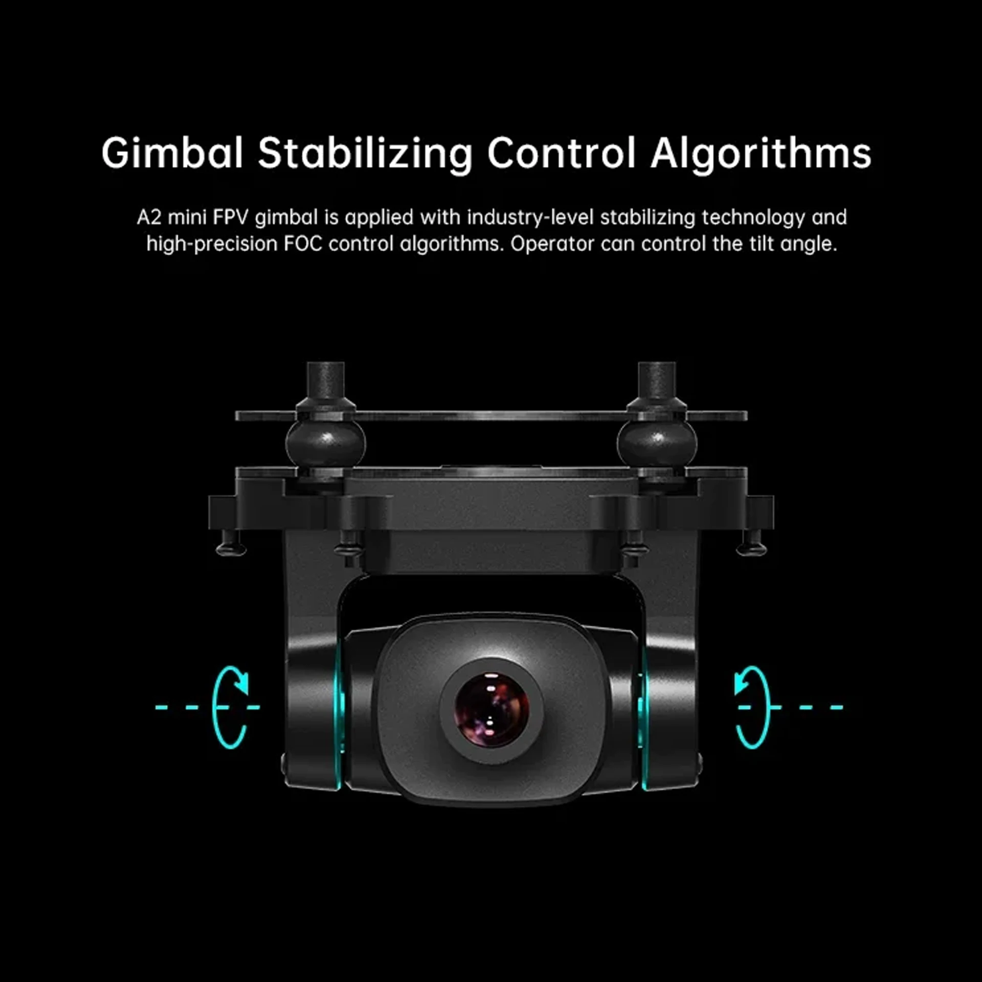 SIYI A2 Mini Single Axis FPV G - Drone Video Production ulasan dan harga