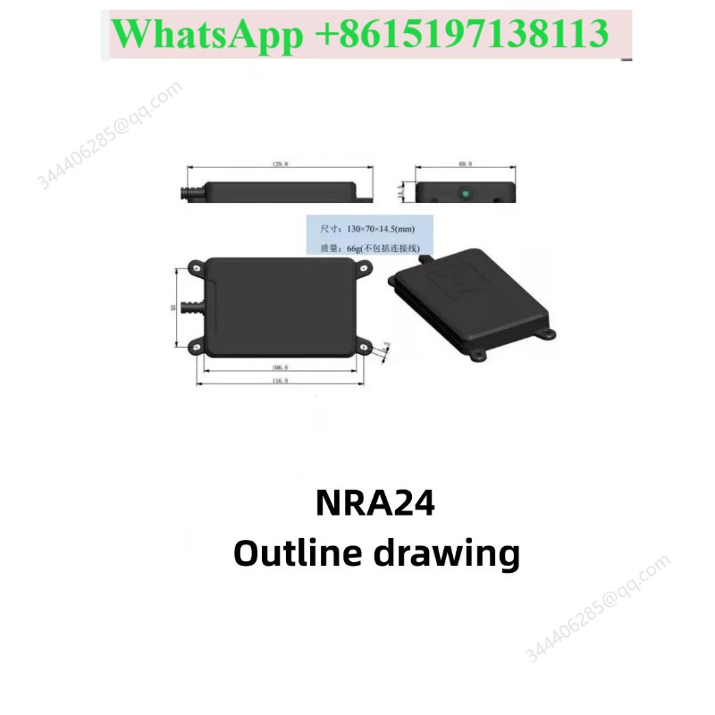 NRA24 200m, sensor lidar altim - Drone Lidar ulasan dan harga