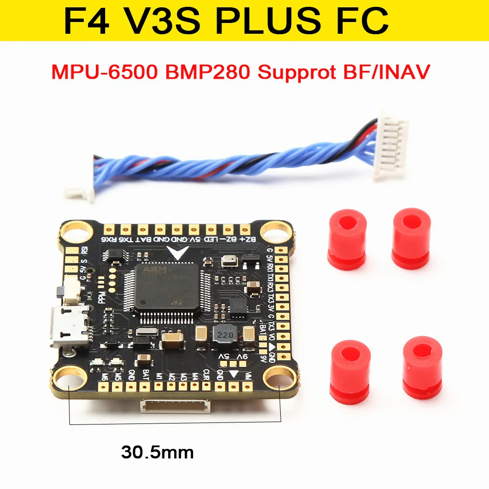 Pengontrol Penerbangan F4 V3S  - Betaflight Fc F4 ulasan dan harga
